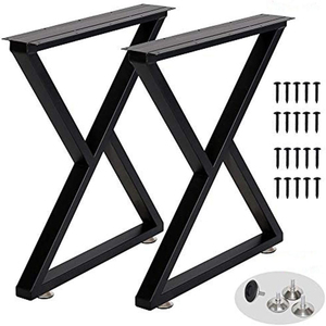 Premium Heavy Duty Stainless Steel Square <b>Table</b> Legs <b>Dining</b> Furniture Base Midcentury Modern Easy Install EDPTBL000 - Product Image 3