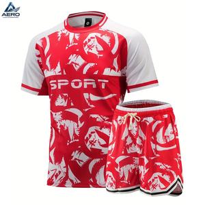 Mejor Proveedor OEM ODM Uniforme de Fútbol para Adultos en Rojo y Blanco, Hecho a Mano, de Primera Calidad, en Diferentes Colores - Product Image 1