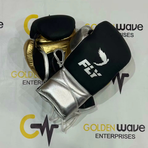 Gants de boxe Fly en cuir véritable, fabriqués sur mesure en usine, de haute qualité, super confortables, ensemble de boxe Fly. - Product Image 4