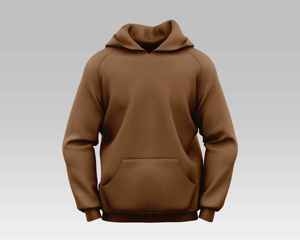 Sweat-shirt épais surdimensionné uni avec logo personnalisé, style streetwear, à capuche - Product Image 5