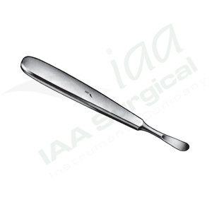 Curette osseuse Trelat Raspatoriens 15 cm 8 mm Instrument chirurgical manuel Chirurgie générale Classe I Réutilisable Acier inoxydable Hôpital - Product Image 3