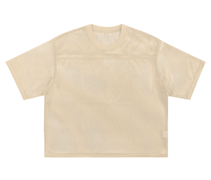 Camiseta de Manga Corta de Malla Transpirable al por Mayor |   Ropa Deportiva Ligera y Transparente |   Camiseta Deportiva Informal con Logotipo Personalizado 100% Poliéster - Product Image 1