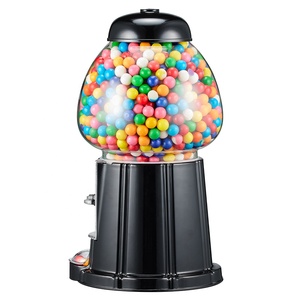 Distributeur de bonbons en aluminium et verre de style antique Kwang Hsieh, 15 pouces, capacité de 5 lb, noir, cadeaux, vente en gros, OEM - Product Image 3