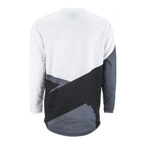 เสื้อเจอร์ซีย์มอเตอร์ครอสแขนยาวสำหรับผู้ชาย สีแดง ดำ เทา พิมพ์ลายแบบซับลิเมชั่น แห้งเร็ว แขนยาวเต็มตัว เสื้อแข่งจักรยาน ชุดกีฬาสำหรับผู้ใหญ่ - Product Image 3