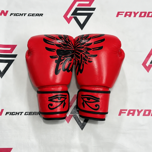 Guantes de Boxeo Blancos Personalizados Fairtex Falcon con Estampado, Modelo Muay Thai, para Adultos, Disponibles en Todas las Tallas y Colores - Product Image 4