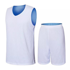 Uniformes Deportivos Reversibles 2 en 1 para Baloncesto, Camisetas Varsity en Blanco, 100% Poliéster Malla, Personalizables con Nombre y Número del Equipo, Proveedor Mayorista - Product Image 6