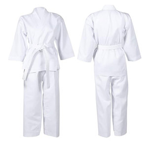 New Stitched Men Karate Uniform Custom Made Anti wrinkle Breathable High Quality Men Karate Uniform with in Wholesale Rate - Product Image 2
