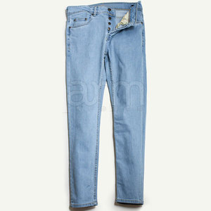 Pantalones de hombre transpirables al por mayor con MOQ bajo, diseño personalizado, pantalones vaqueros lavados de última moda para venta en línea - Product Image 5