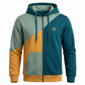 Sweat à capuche moderne pour homme, design élégant, coupe confortable, tissu léger, mélange de coton, idéal pour un usage quotidien et les voyages - Product Image 1