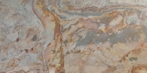 Panneaux de revêtement mural en pierre d'agate naturelle, dalles à motifs beige et gris, feuilles de placage durables - Product Image 3