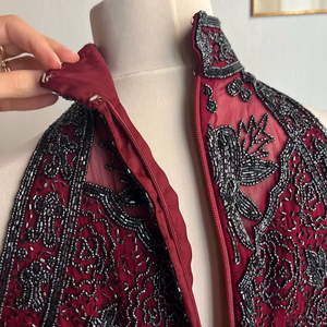 2025 Handmade Body Jewelry Y2k Purple Fringe Beaded Bustier Sexy Festival Body <b>Chain</b> Bra Statement Rave Harness <b>Top</b> for Women - Product Image 1