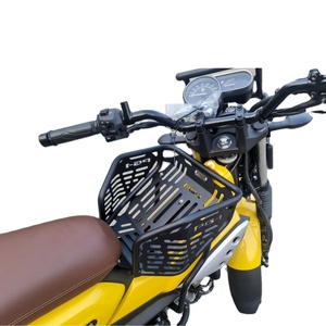 PG1 M-Biker Portaequipajes Central de Acero Inoxidable con Diseño Cyberpunk para Motocicletas de Calle, para Modificación/Actualización - Product Image 1