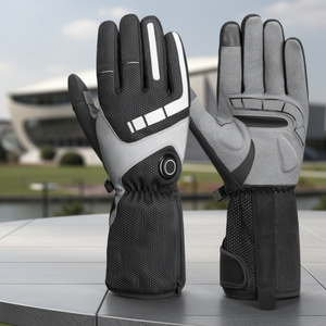 Guantes Térmicos Calefactables para Motocicleta, Invierno, Recargables por USB, Unisex, Nailon y Algodón, Deportivos - Product Image 3