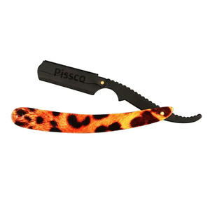 Navaja de Afeitar Recta Personalizada de Acero Inoxidable para Hombre, Navaja de Afeitar Recta con Logotipo Personalizado, Navajas de Afeitar de Acero Inoxidable para Barbería - Product Image 2