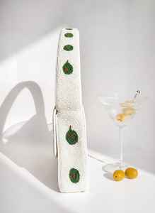 Sac à main décontracté en perles de verre multicolores certifiées MS Handicraft, poignée en perles, fait main en Inde, forme personnalisée, style baguette - Product Image 2