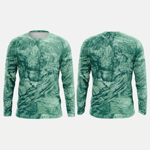 Camiseta de Pesca Personalizada con Protección Solar UPF 50+ y Protección UV, Manga Larga para Hombre, Verificada por Trade Assurance - Product Image 3