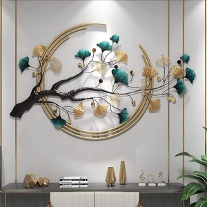 Arte Mural Abstracto Moderno de Alta Calidad y Elegante, Decoración Metálica para el Hogar, Arte Mural Decorativo para Sala de Estar, Dormitorio y Entrada - Product Image 2