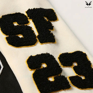 2026 New Trend Men's Varsity <b>Jacket</b> Patchwork Letter Print Streetwear Loose Fit College Baseball <b>Jacket</b> Coat For Unisex - Product Image 5