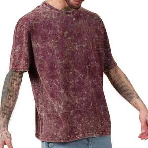 T-shirts Streetwear en Gros Personnalisés Imprimés 100% Coton Tissé Style Urbain Manches Courtes Coupe Ample Anti-Plis - Product Image 2