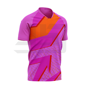 Camiseta de Fútbol Personalizada con Impresión por Transferencia de Calor, 100% Poliéster, Duradera, Transpirable, Absorbe la Humedad, Ropa Deportiva Unisex para Clubes - Product Image 5