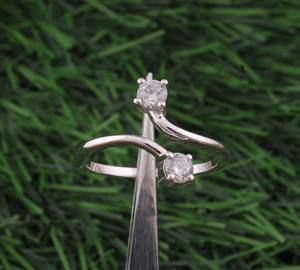 Anillo Apilable Delgado de Plata de Ley 925 de Lujo con Engaste de Bisel Minimalista y Circonita Cúbica CZ para Fiesta, Joyería Femenina - Product Image 6