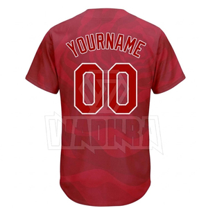 เสื้อเบสบอลแบบกำหนดเอง เสื้อผ้าระบายอากาศได้ดีสำหรับการฝึกซ้อมและการแข่งขันกีฬา - Product Image 3