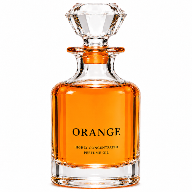 High Quality Orange 500 Grams Concentrated Parfum Oil Long Lasting No Alcohol Body Fragrance for Daily Use & Perfume