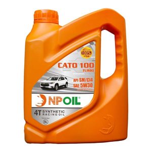 Aceite de motor para coche NPOIL CATO 100 TURBO 5W30 4L 5L 6L Aceite de motor sintético de alta calidad Vietnam - Product Image 2