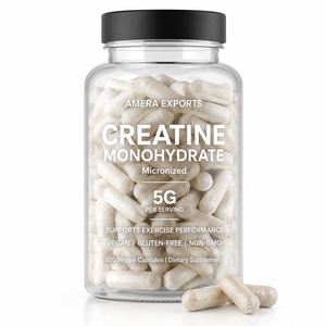 Premium <b>Creatine</b> <b>Monohydrate</b> Capsules Private Label OEM ODM Manufacturer Bulk Supply GMP Certified Export Quality - Product Image 1