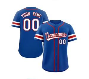 เสื้อเบสบอลสั่งทำพิเศษ 100% โพลีเอสเตอร์ พิมพ์ลายด้วยความร้อน ระบายอากาศได้ดี แห้งเร็ว ซึมซับเหงื่อ ไซส์ใหญ่สำหรับผู้ใหญ่ - Product Image 5
