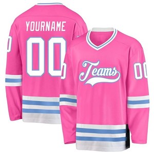 Custom Unisex Ice Hockey Jersey Customizable Team Logo Sublimated for Orange White V-Neck Full Sleeve Breathable Anti-UV - Product Image 5