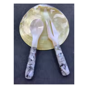 Vietnam Handmade Natural Shell <b>Spoon</b> Elegant Seashell <b>Serving</b> Accessory Decorative Tableware Exporter - Product Image 3