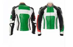 Veste de course de moto verte de qualité supérieure pour hommes, taille plus, respirante, séchage rapide - Product Image 1