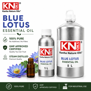 Huile Essentielle de Lotus Bleu 100% Pure Nymphaea Caerulea Certifiée HALAL Parfum Sucré Qualité Cosmétique Vente en Gros Fabricant Grossiste - Product Image 2