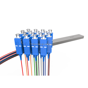 ตัวแยกสายไฟเบอร์ออปติกแบบท่อเหล็ก1x16 1ม. 1 in 16 OUT sc/upc MINI PLC - Product Image 2