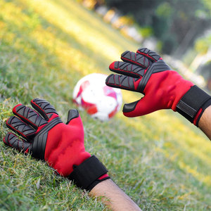 Gants de gardien de but personnalisés avec logo, technologie de préhension professionnelle pour l'entraînement au football, les matchs et les sports d'équipe, vente en gros OEM - Product Image 6