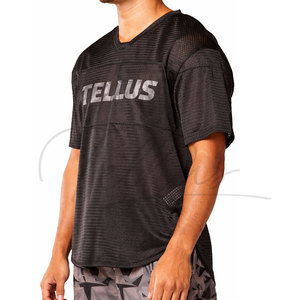 เสื้อฟุตบอลผ้าตาข่ายไล่ระดับสีเสื้อกีฬาเสื้อเจอร์ซีย์ตาข่ายแฟชั่นแบบไล่ระดับสีดีไซน์ใหม่ออกแบบได้ตามต้องการ - Product Image 2