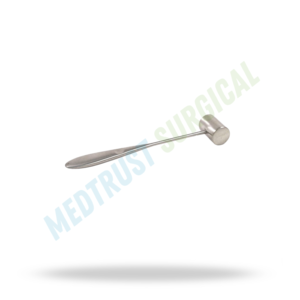 Martillo de Láminas con Cabeza Cilíndrica de Acero Inoxidable, Instrumento Quirúrgico Ortopédico para Cirugía Ósea, Neurológica y de Columna Vertebral - Product Image 3