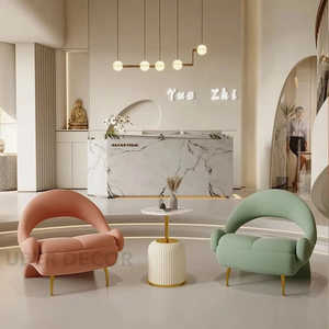 Silla Amaera Luxe Accent, diseño único de lujo moderno para dormitorio o sala de estar - Product Image 4