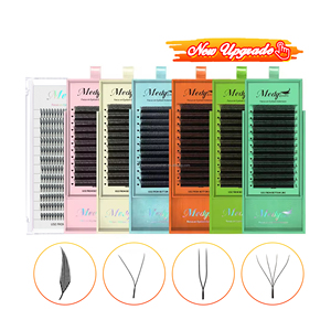 Medylash Yy Hình Dạng Siêu Mềm Giả Chồn Bán Làm Bằng Tay Lông Mi Mở Rộng 0.07Mm L/L +/LC/LD/LU Curl Tự Nhiên Dày Dày Lông Mi Yy - Product Image 2