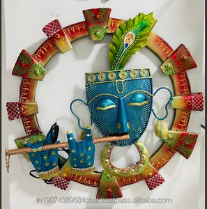 Décoration murale suspendue Shri Krishna Mandala Art Déco pour anniversaire et mariage - Product Image 2