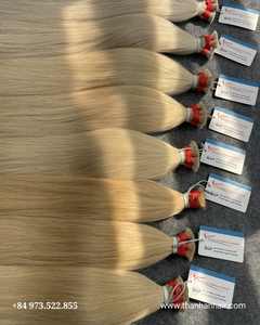 MEGA SALE 100% Extensions de cheveux humains vietnamiens en vrac Super brillant de haute qualité sans perte et sans nœuds Prix d'usine prêt à expédier - Product Image 4