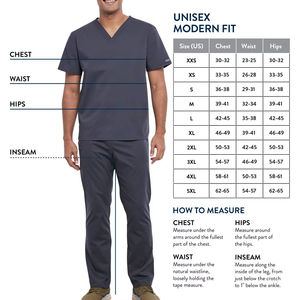 Pantalon droit chirurgical anti-plis pour hommes, personnalisable avec logo, ensemble de blouses d'hôpital, uniforme de médecins – Vente chaude - Product Image 6