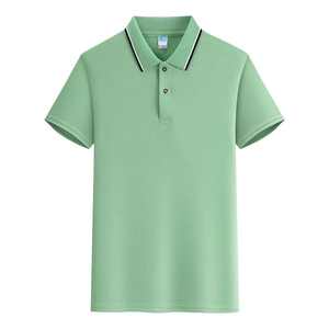 Camiseta Polo para Hombre al por Mayor, Casual, para Golf, Negocios, Lisa, Ajustada, Secado Rápido, Transpirable, de Alta Calidad, Manga Corta - Product Image 3
