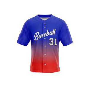 Top Quality Custom NEW Sublimation Embroidery Available <b>Baseball</b> Jersey - Product Image 1