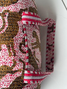 Handmade Luxury Weekender Sport Travel Overnight <b>Bag</b> Quilted Cotton Fabric Women's Reusable <b>Beach</b> Duffel - Product Image 4