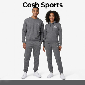 Pantalones Deportivos Personalizados al por Mayor con Logotipo, Color Gris Carbón |   Fabricante de pantalones de gimnasio con puños de forro polar - Product Image 1