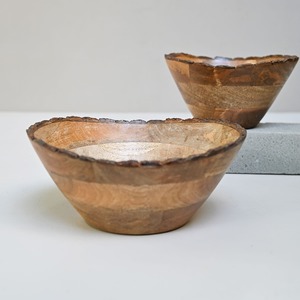 Tazón grande de madera de alta calidad para servir ensaladas, tazón para servir en diferentes estilos decorativos para el hogar, procedente de la India, seguro. - Product Image 1