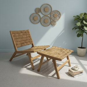 Juego de Sillas Otomanas de Comedor Modernas de Piel Sintética con Respaldo Alto Ergonómico, Patas de Madera Hechas a Mano, Ecológicas y Duraderas - Product Image 1