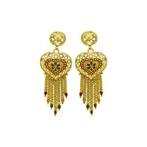 Collares Largos Rani Haar de Latón Chapado en Oro de 14K, 18K y 24K, Diseño Turco Tradicional, Joyería Rellena de Oro, Oro Joyería - Product Image 6